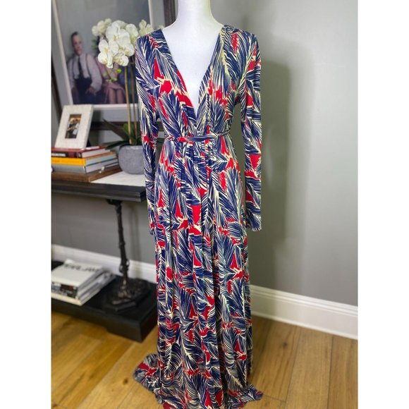 Rachel Pally Dresses & Skirts - Rachel Pally Long Sleeve Kaftan Tie Waist Dress XS